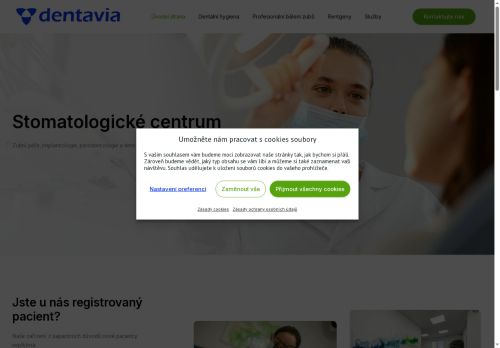 Zobrazit webové stránky Stomatologická ordinace Dentavia