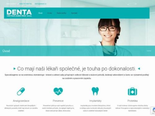 Centrum zubní péče Denta - MUDr. Eva Tuzarová, MUDr. Dagmar Šůsová, MDDr. Jana Langová