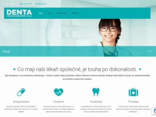 Centrum zubní péče Denta - MUDr. Eva Tuzarová, MUDr. Dagmar Šůsová, MDDr. Jana Langová