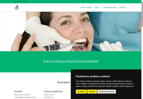 Zobrazit webové stránky Stomatologická ordinace - MUDr. Alena Skolková