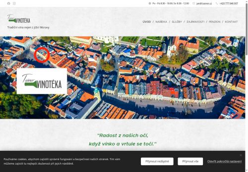 Jan Tašner nabízí práci na pozici Prodavač/ka ve vinotéce v obci Litomyšl