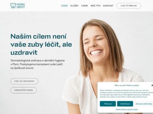 Zubní ordinace Pešek dent - MUDr. Marian Pešek, MDDr. Petra Smolková