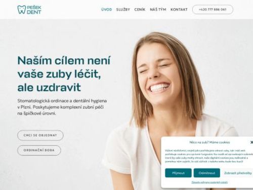 Zubní ordinace Pešek dent - MUDr. Marian Pešek, MDDr. Petra Smolková