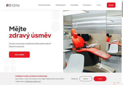 Zobrazit webové stránky Ortodoncie B-Orto - MUDr. Jiří Baumruk
