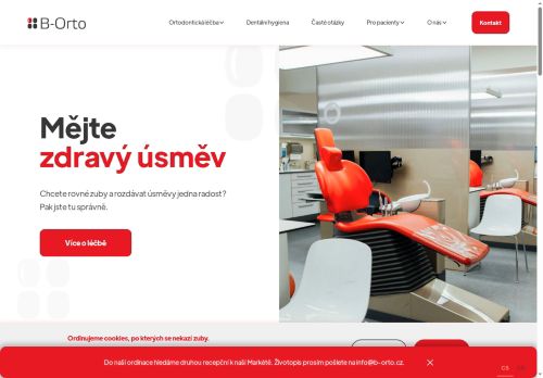 Zobrazit webové stránky Ortodoncie B-Orto - MUDr. Jiří Baumruk