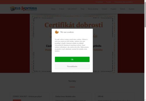 Soukromá základní škola ELEMENTÁRIA, s.r.o. nabízí práci na pozici Učitel/ka fyziky na 2. stupni ZŠ - na DPP v obci Plzeň