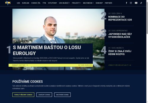 Webové stránky Sportovní klub Královka, spolek, Praha