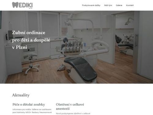 Zubní ordinace MEDIKI, s.r.o. - MDDr. Kateřina Stukbauer, MDDr. Ivana Janouškovcová Škúciová