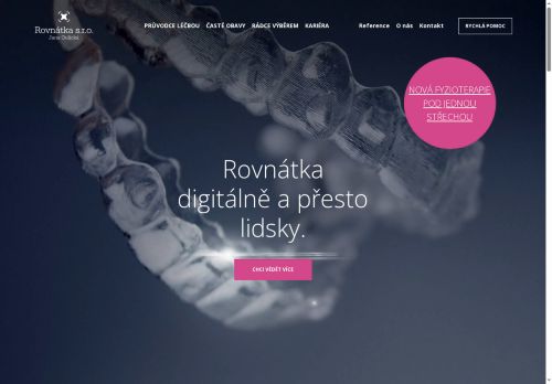 Zobrazit webové stránky Ortodoncie Rovnátka s.r.o. - MUDr. Jana Oulická, MDDr. Petra Štolbová