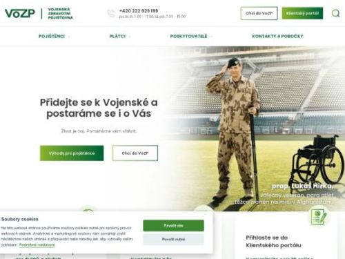 Vojenská zdravotní pojišťovna - jednatelství Benešov