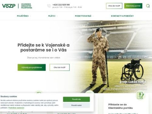 Vojenská zdravotní pojišťovna - jednatelství Benešov