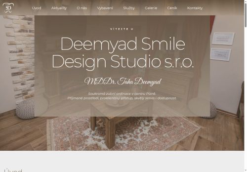Zobrazit webové stránky Zubní ordinace Deemyad Smile Design Studio s.r.o. - MDDr. Taha Deemyad