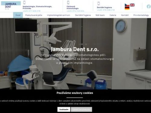 Jambura Dent s.r.o. – zubní ordinace