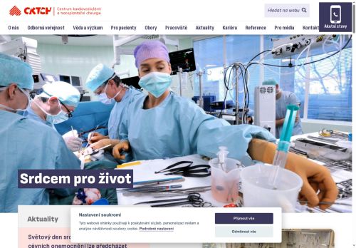 Centrum kardiovaskulární a transplantační chirurgie Brno nabízí práci na pozici Sanitář/sanitářka v obci Brno