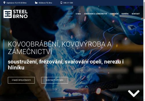 STEEL Brno s.r.o. nabízí práci na pozici Obsluha ostatních stacionárních strojů a zařízení v obci Brno