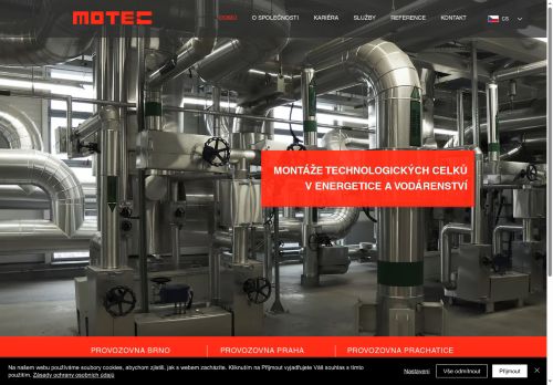 MOTeC spol. s r.o. nabízí práci na pozici Řidič sk. C, vč. práce s nosičem kontejnerů v obci Brno