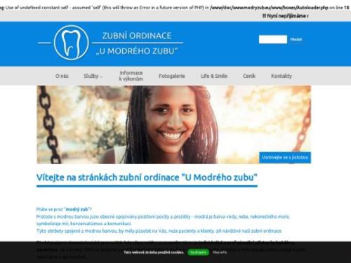 Zubní ordinace U Modrého zubu - MUDr. Nataša Kuralová