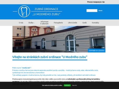 Zubní ordinace U Modrého zubu - MUDr. Nataša Kuralová