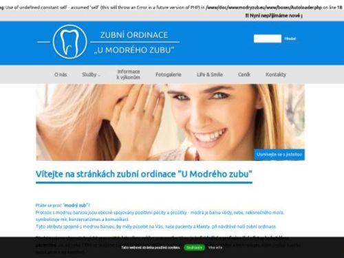 Zubní ordinace U Modrého zubu - MUDr. Nataša Kuralová