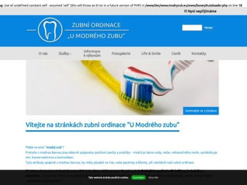 Zubní ordinace U Modrého zubu - MUDr. Nataša Kuralová