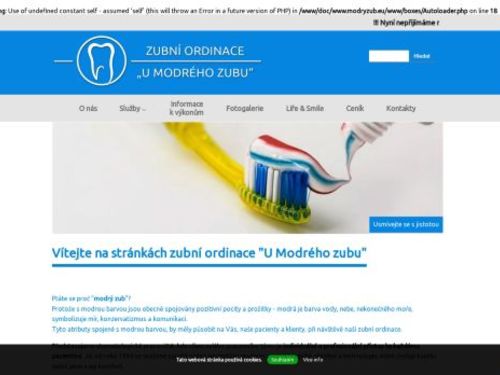 Zubní ordinace U Modrého zubu - MUDr. Nataša Kuralová