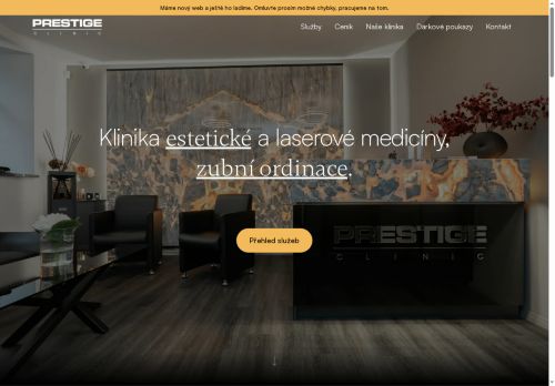Zobrazit webové stránky Prestige Clinic