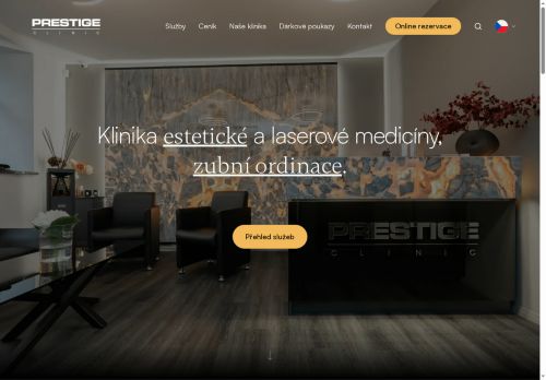 Zobrazit webové stránky Prestige Clinic