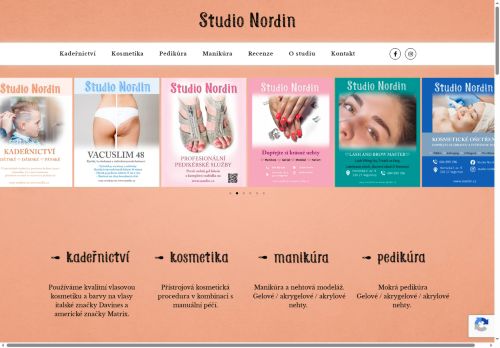 Zobrazit webové stránky Studio Nordin