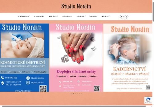 Zobrazit webové stránky Studio Nordin