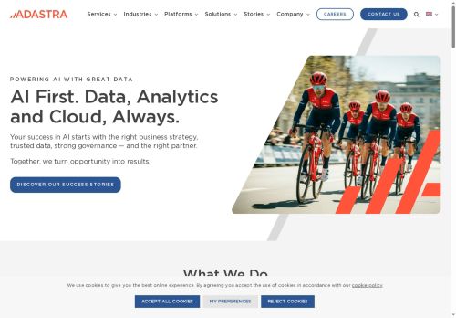 Adastra Business Consulting, s.r.o. nabízí práci na pozici Associate v obci Praha