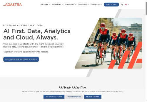 Adastra Business Consulting, s.r.o. nabízí práci na pozici Associate v obci Praha