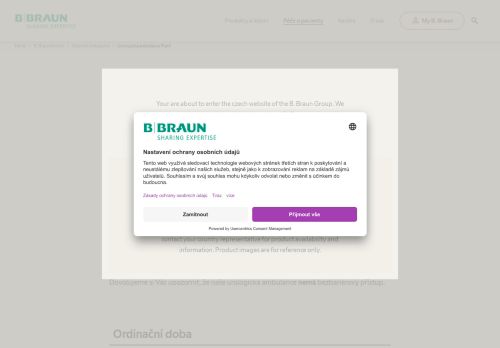 Zobrazit webové stránky Urologická ambulance B. Braun Avitum s.r.o.