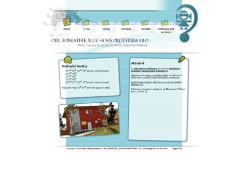 ORL, foniatrie, sluchová protetika s.r.o. - MUDr. Helena Koželuhová, MUDr. Štěpánka Havlová