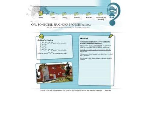 ORL, foniatrie, sluchová protetika s.r.o. - MUDr. Helena Koželuhová, MUDr. Štěpánka Havlová