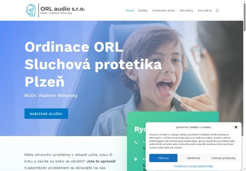 Zobrazit webové stránky ORL - MUDr. Vladimír Miňovský