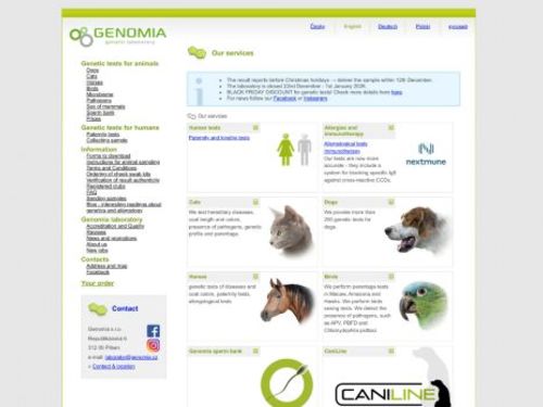 Genetická laboratoř Genomia