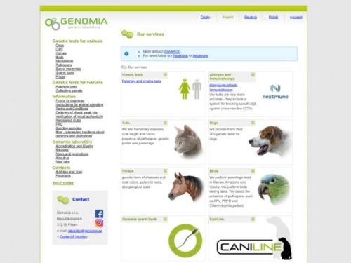 Genetická laboratoř Genomia