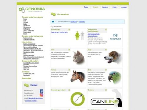 Genetická laboratoř Genomia