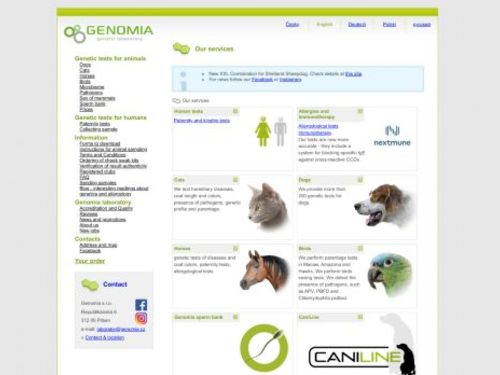 Genetická laboratoř Genomia