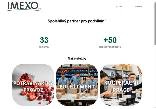 IMEXO, s.r.o. nabízí práci na pozici Pracovník/pracovnice do výroby - pouze pro OZP v obci Znojmo