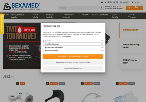 BEXAMED s.r.o. nabízí práci na pozici skladník/skladnice v obci Praha