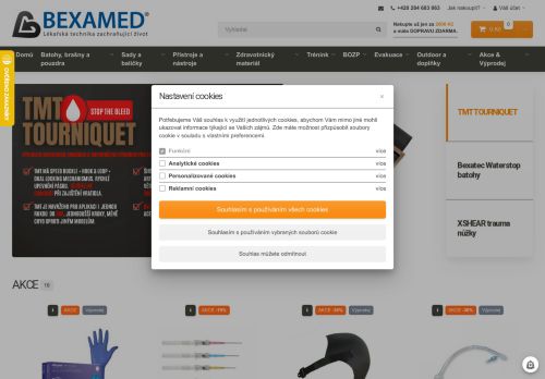 BEXAMED s.r.o. nabízí práci na pozici skladník/skladnice v obci Praha