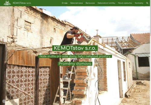 KEMOstav s.r.o. nabízí práci na pozici Stavení dělník (m/ž) v obci Litomyšl