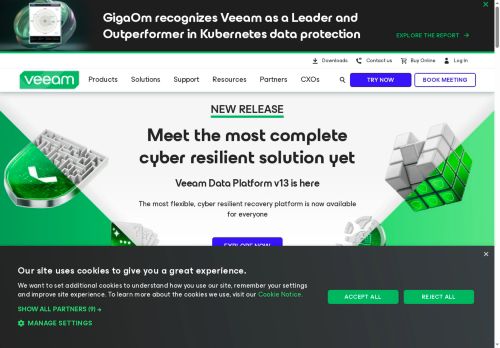 Veeam Software (Czech Republic) s.r.o. nabízí práci na pozici Vývojáři softwaru v obci Praha