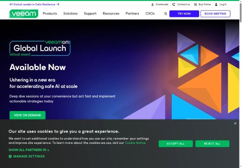 Veeam Software (Czech Republic) s.r.o. nabízí práci na pozici Vývojáři softwaru v obci Praha