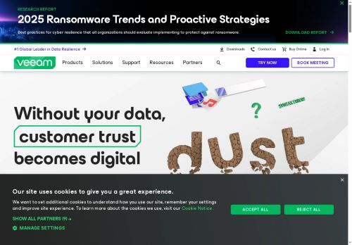 Veeam Software (Czech Republic) s.r.o. nabízí práci na pozici Vývojáři softwaru v obci Praha