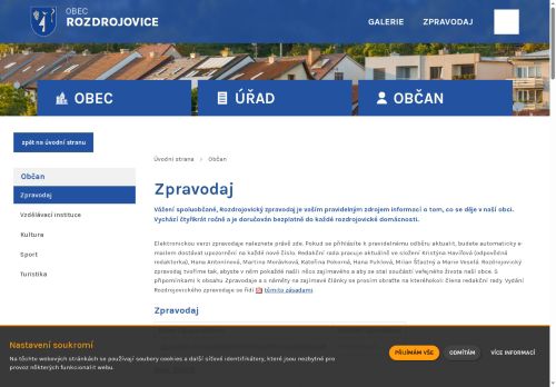Zobrazit webové stránky Rozdrojovický zpravodaj