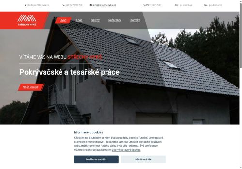 Střechy Hykš s.r.o. nabízí práci na pozici tesař/ka v obci Svatobořice-Mistřín