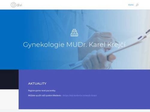 Gynekologická ambulance - MUDr. Karel Krejčí