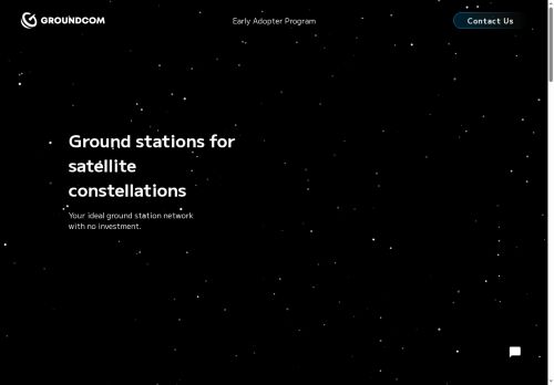 Webové stránky GROUNDCOM.SPACE s.r.o., Brno